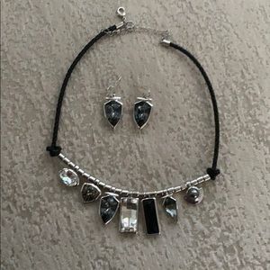 Touchstone crystal necklace